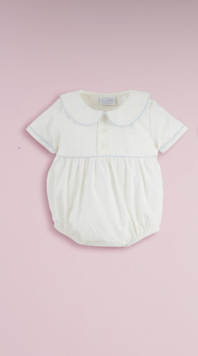 Ivory Poplin Baby Bubble