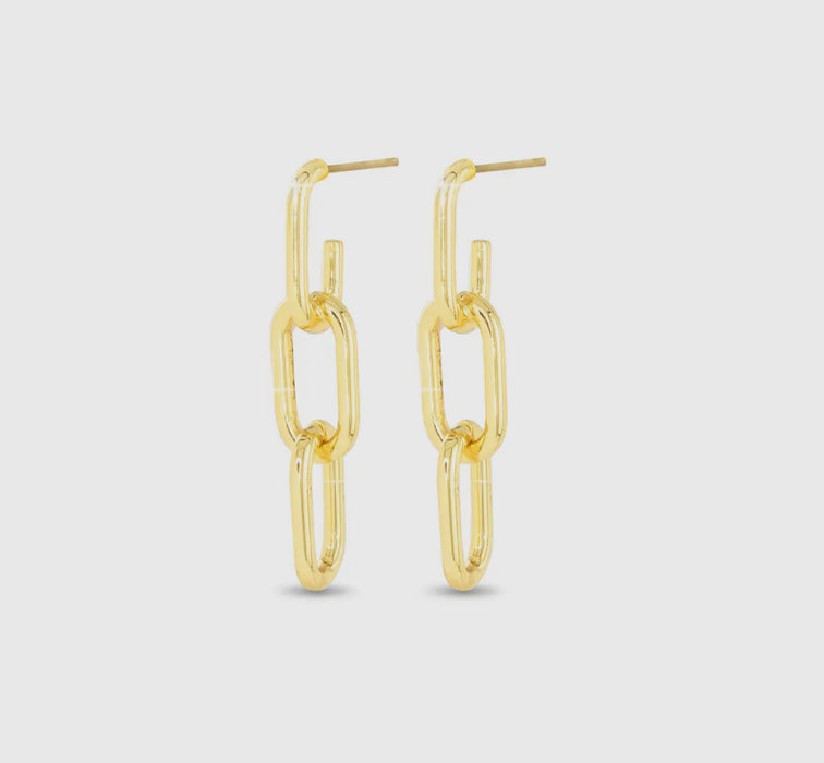 Laura Polished Drop Earrings