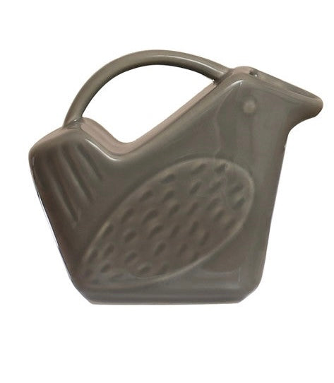 5oz Stoneware Bird Shaped Creamer - 3 Colors!