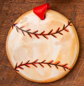 Baseball Ornament. Can be personalized with names, dates & more!