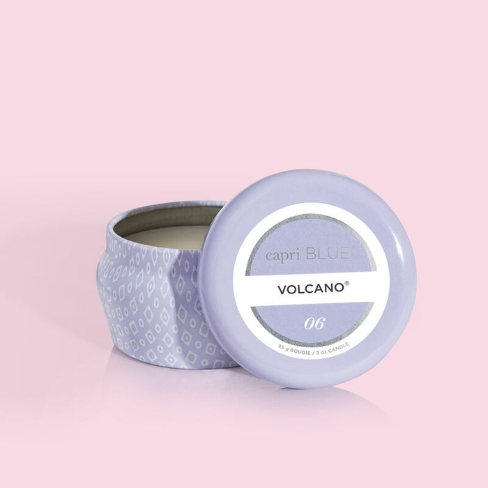 Volcano Mini Tin Volcano Candle (3oz) - 5 Colors!