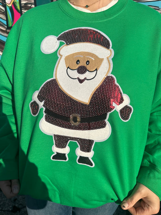 Sequin Christmas Sweatshirts by Barlow Blue