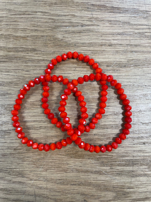 Rondelle Beaded Bracelets w/ Medium sized Beads