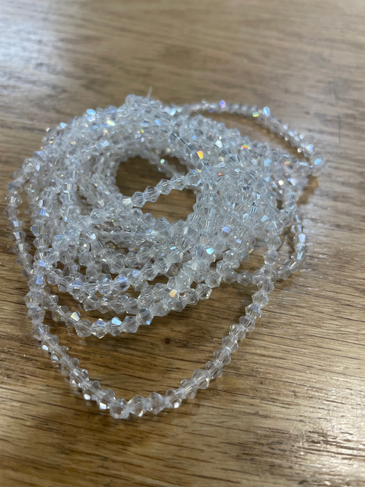 Bicone Glass Beaded Bracelets