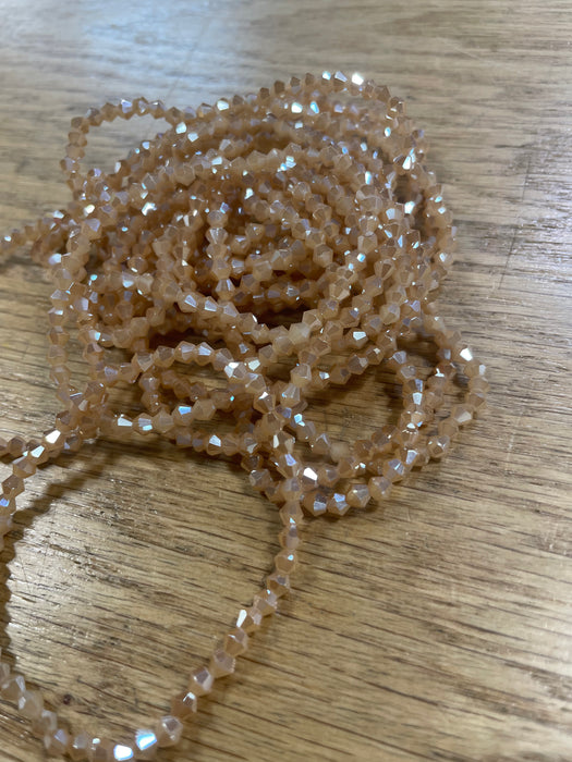 Bicone Glass Beaded Bracelets