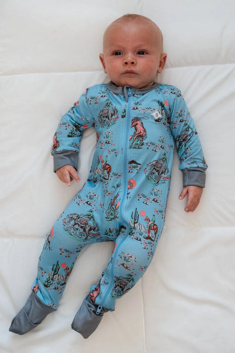 Cowboy Up Baby Zip Up