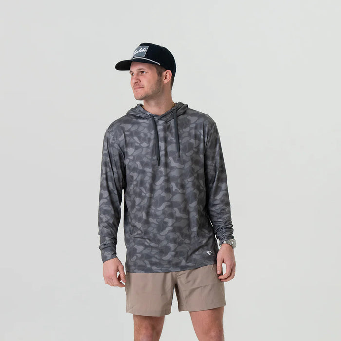 Burlebo Stone Camo Performance Hoodie