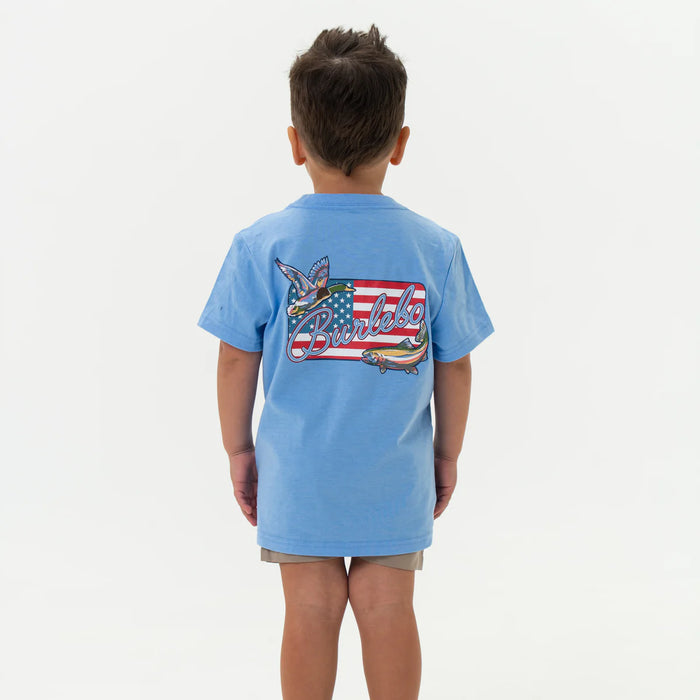 TODDLER/YOUTH Burlebo Patch Flag Tee