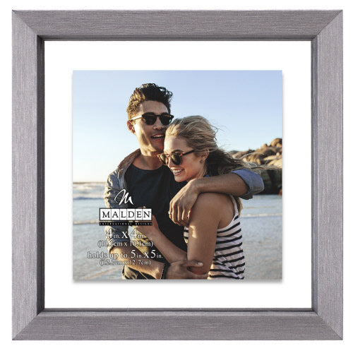 Steel Gray Floating Picture Frame - 2 Sizes!