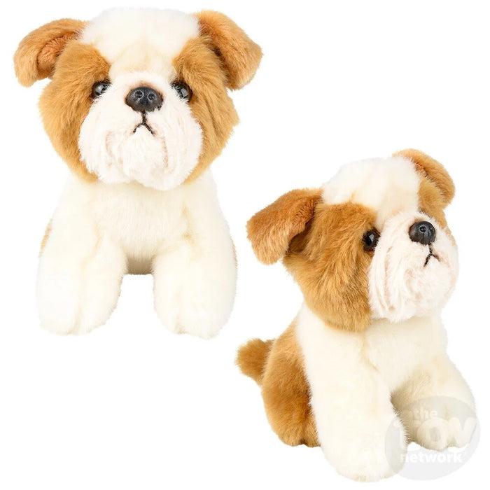 Heirloom Treasure Stuffed Bulldog. 6"