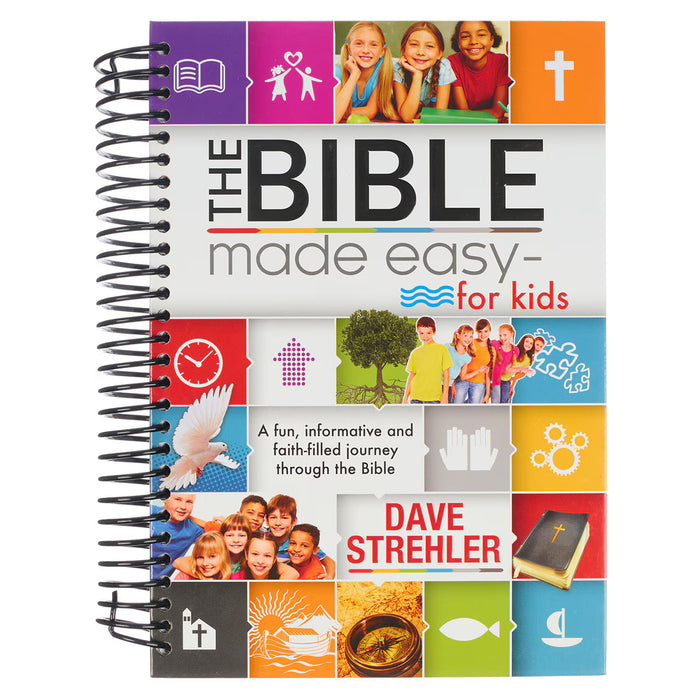 The Bible Made Easy—for Kids Wirebound Edition. 375 Interactive Pages for Ages 8-12