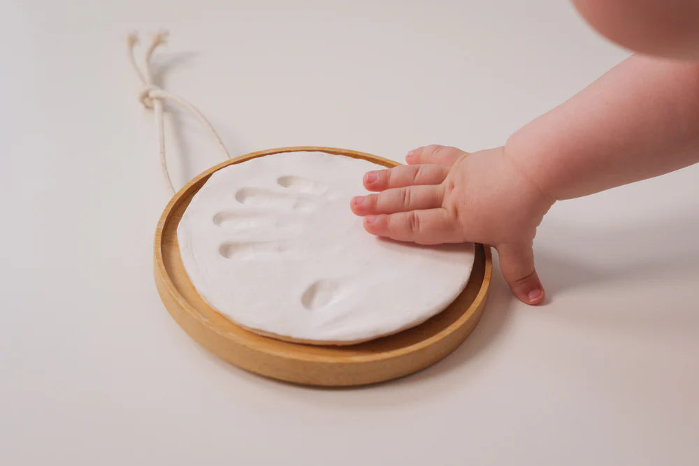Wooden Medallion Keepsake for Baby