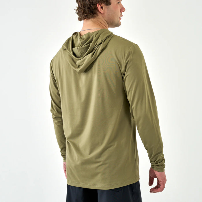 Burlebo Sea Breeze Green Performance Hoodie