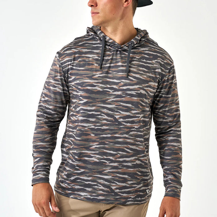 Burlebo Tiger Stripe Camo Performance Hoodie