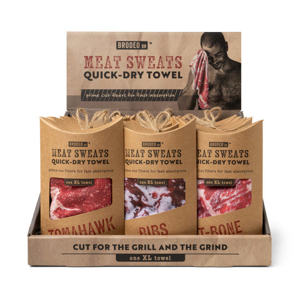Meat Sweats Quick-Dry Grilling Towel