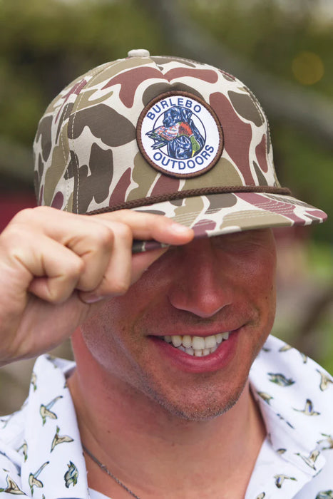 Burlebo Duck and Dog Camo Hat