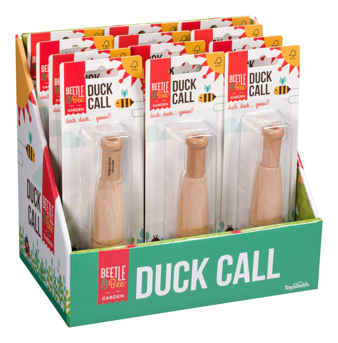 Beetle & Bee Duck Call for Kids- FSC Certified Wood-Outdoor Play