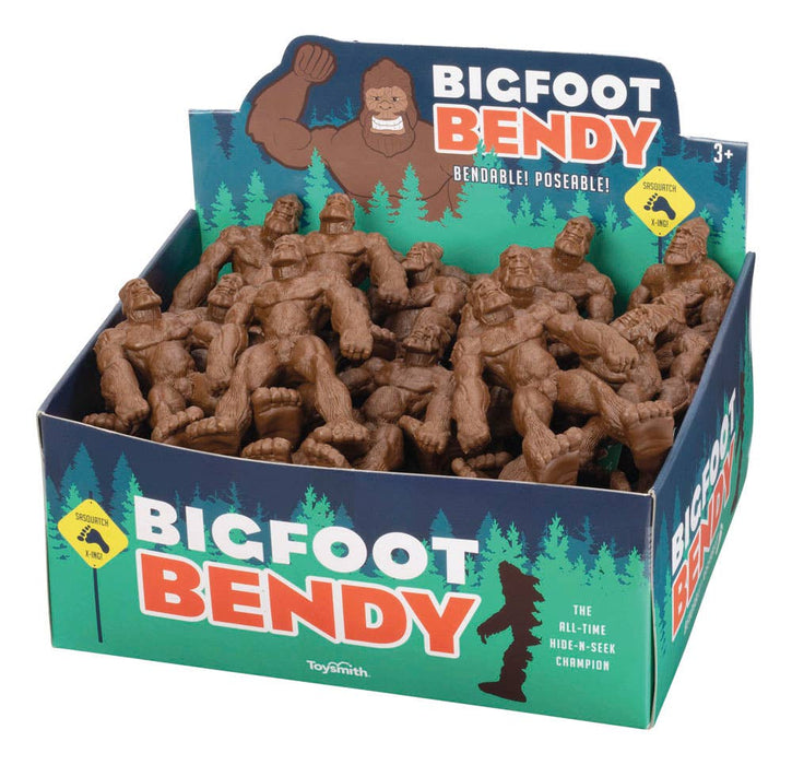 Bigfoot Sasquatch Bendy, Stretchy Toy