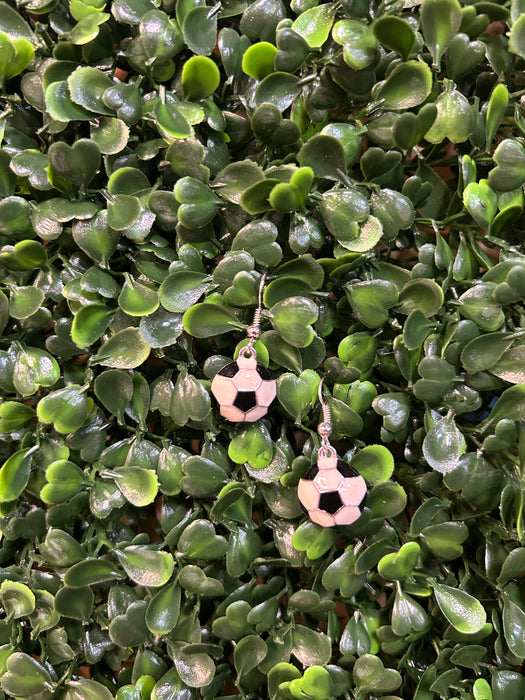 Soccer Ball Earrings