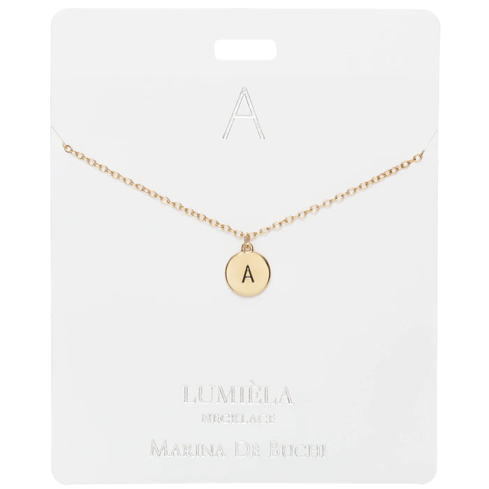 Gold Initial Necklaces