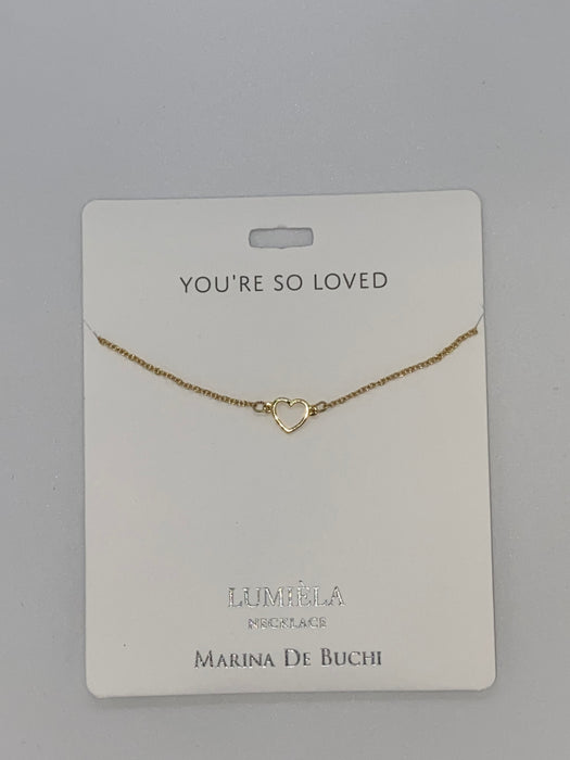 Assorted Shaped Pendant Gold Necklaces