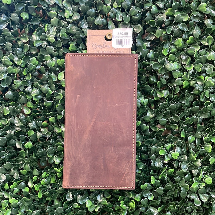 Brian Long Bifold Men’s Leather Wallet - Personalization Included!