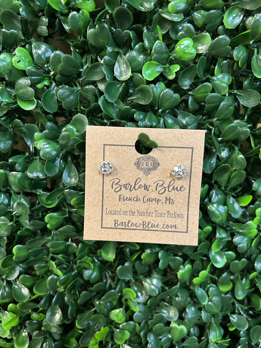 Diamond Stud Earrings - 2 Colors!