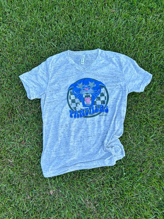 Panthers/Chargers Retro Graphic Tee - 2 Styles!