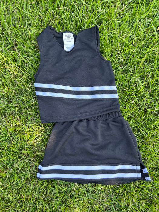 Girls Vintage Style Cheer Suits (IN STOCK).  Please contact us if you don't see the size or color you need!