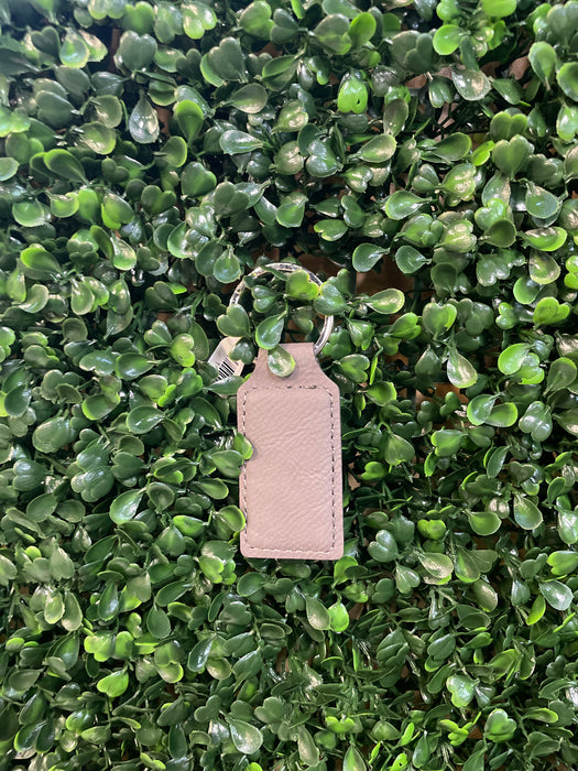 Personalized Leather Keychains - 4 Colors!