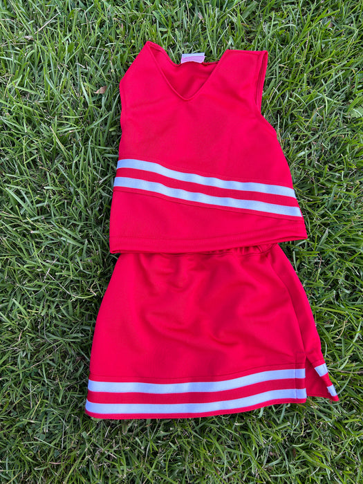 Girls Vintage Style Cheer Suits (IN STOCK).  Please contact us if you don't see the size or color you need!