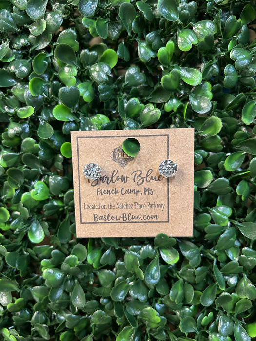 Diamond Stud Earrings - 2 Colors!
