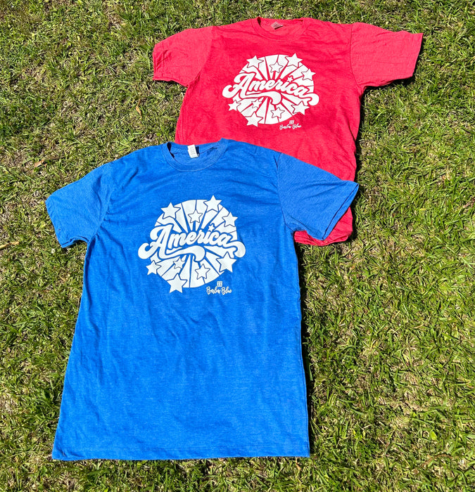 America Graphic Tee - 2 Colors!