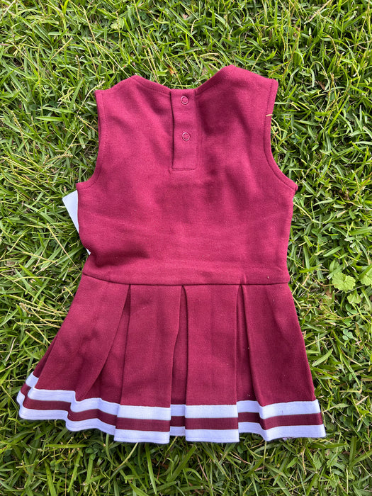 MSU or Ole Miss Infant Cheer Suit (sizes 3/6m-24m)