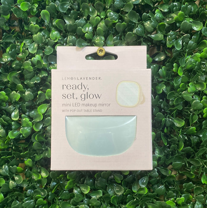 Ready, Set, Glow Mini LED Makeup Mirror - 3 Colors!