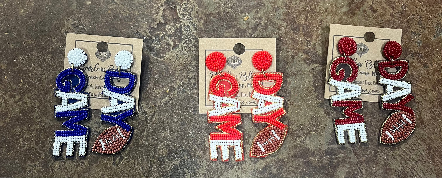 Gameday Beaded Earrings