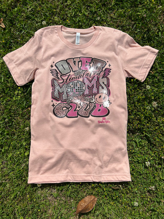 Overstimulated Moms Club Graphic Tee