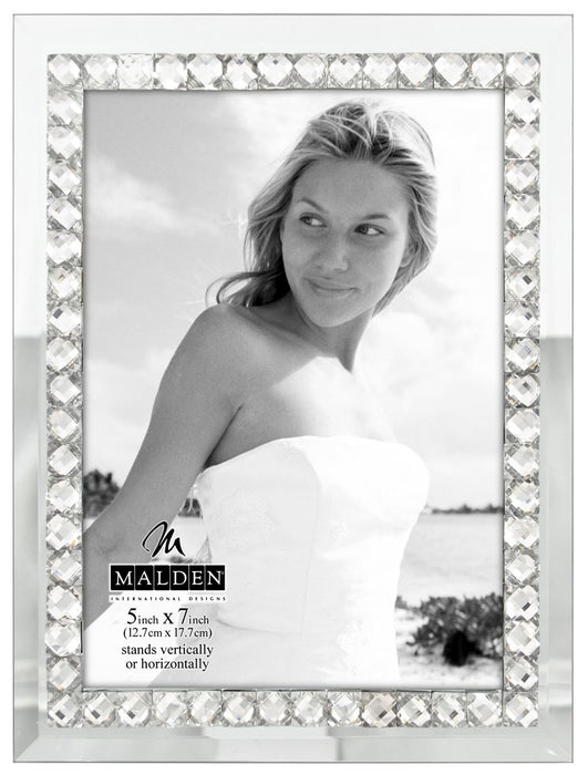 Jeweled Mirror (5x7) Picture Frame