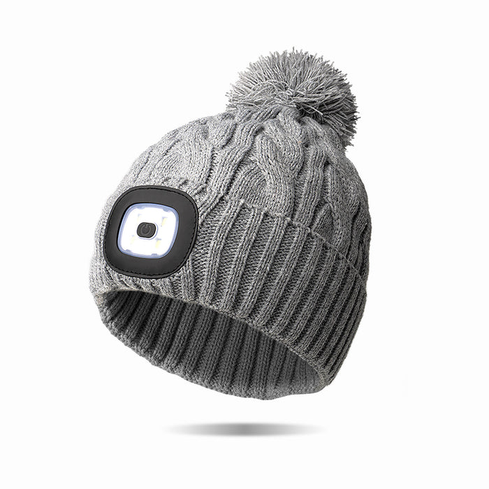 Grey Night Scope Nova Pom Hat