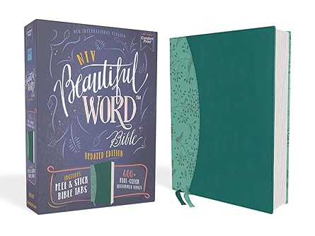 NIV, Journal the Word Beautiful Word Bible- teal blue