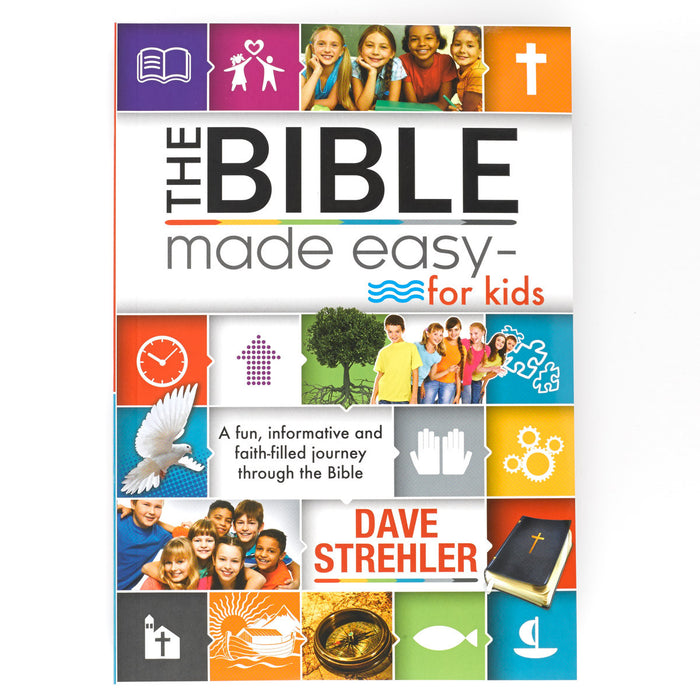 The Bible Made Easy For Kids. 375 Interactive Pages for Ages 8-12.