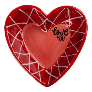 Love You Heart Trinket Tray