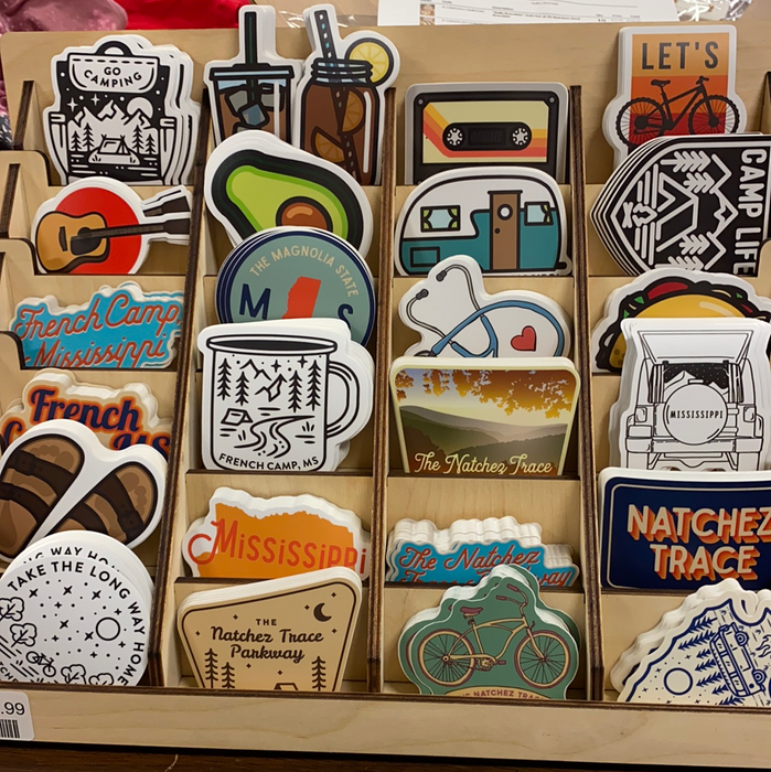 STICKERS Assorted Designs 3.5"x2".  Perfect for anything that will hold a sticker!