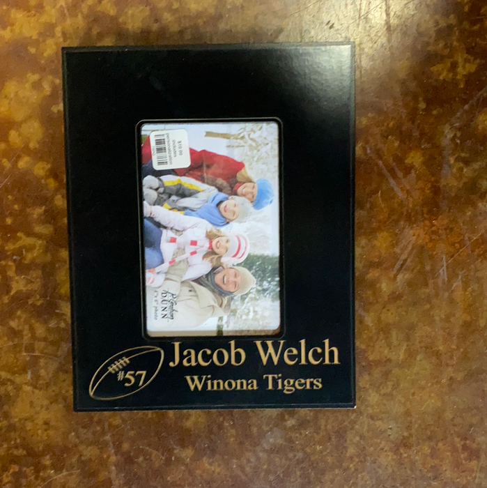 Personalized Picture Frame Black