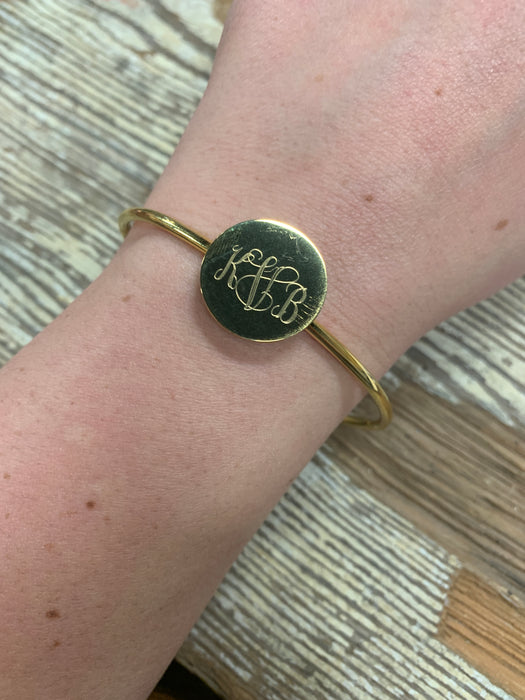 Gold Cuff Bracelet