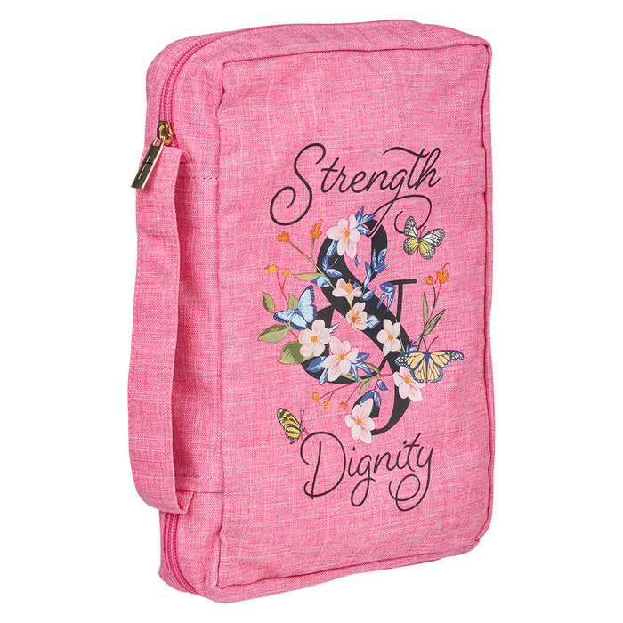 Strength & Dignity Pink Bible Cover