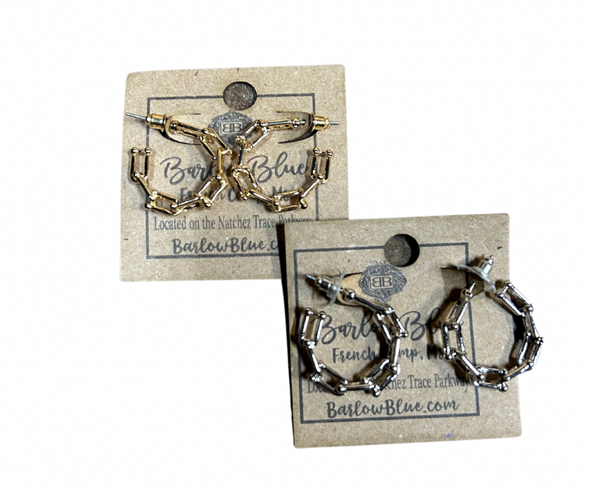 Risk More Hoop Earrings - 2 Colors!