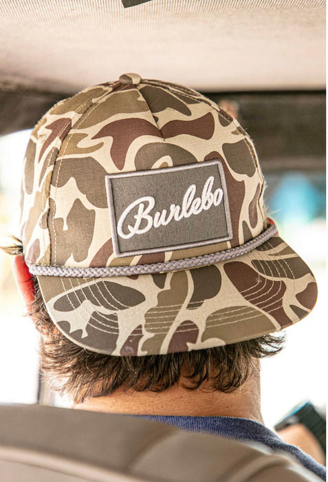 Burlebo Grey Patch Camo Hat