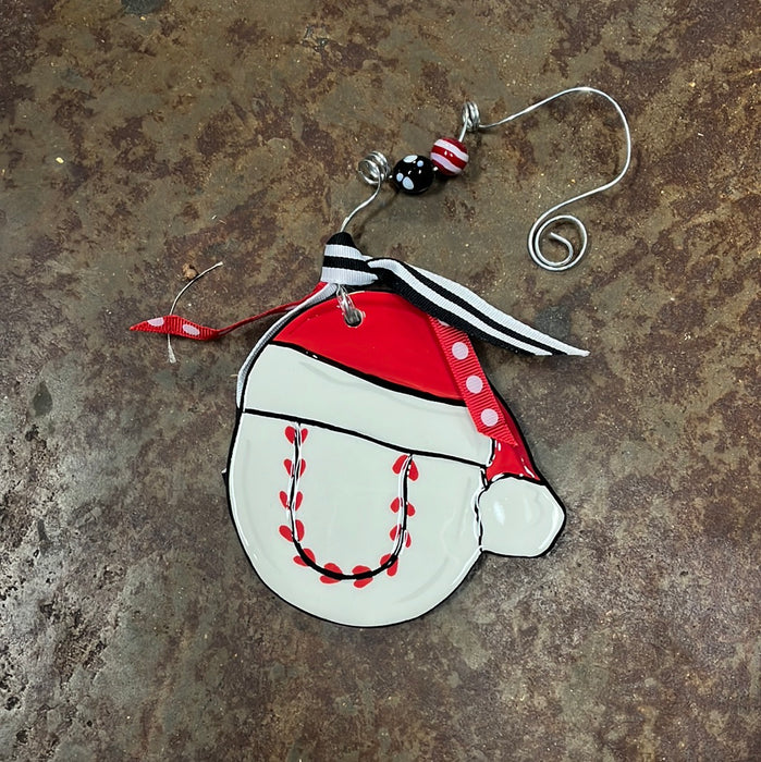 Baseball Flat Ornament
