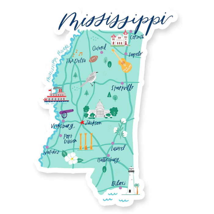 Mississippi Sticker